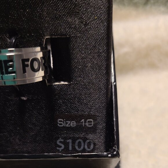 NWT StainlessSteel Star War Ring - May The Force Be With You! - Picture 3 of 6